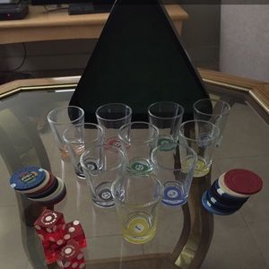 Drinking game set